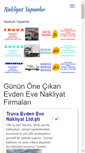 Mobile Screenshot of nakliyatyapanlar.com